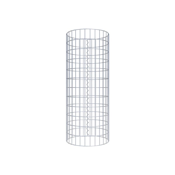 Gabionensäule Durchmesser 47 cm, MW 5 x 10 cm rund - Höhe: 1,20 m