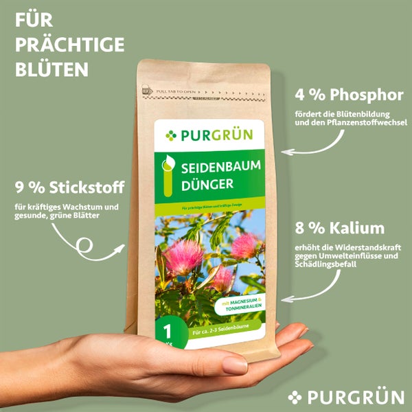 Purgrün Seidenbaum-Dünger 1 kg