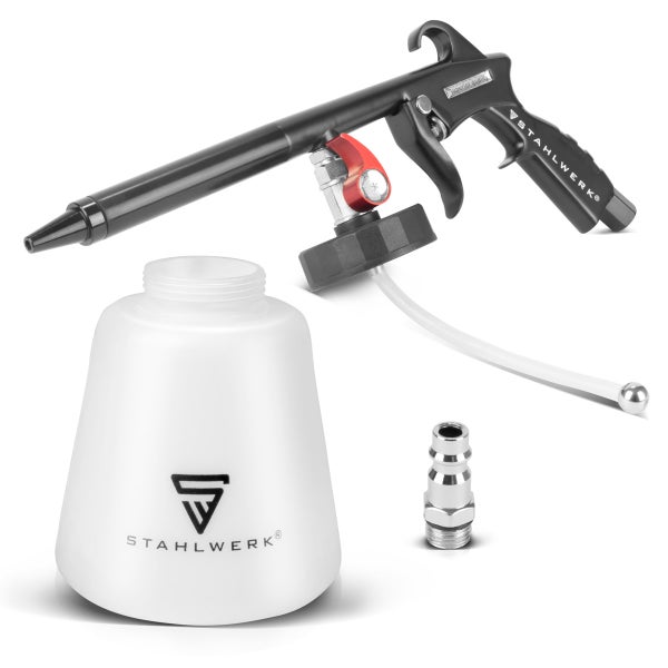 STAHLWERK Druckluft-Reinigungspistole RP-93 ST Set mit 1 Liter Universalreiniger