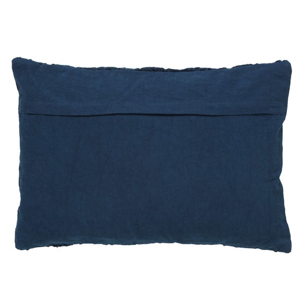 Amar Kissenbezug - Mit Blumenmuster 40x60 cm, Blau
