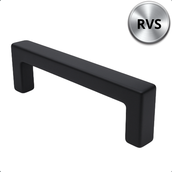 Möbelgriff Stangengriff Dallas Lochabstand 128 mm Schwarz