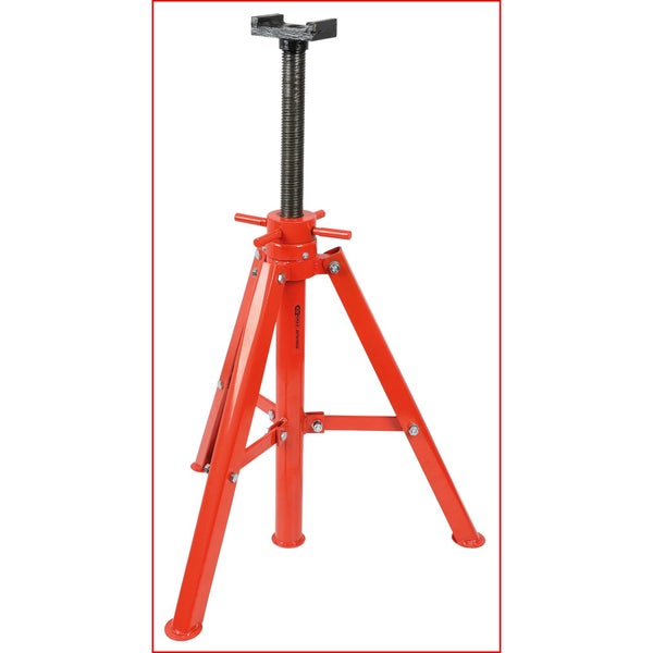 Werkstatt-Unterstellbock mit Schraubspindel für sicheres Arbeiten an Fahrzeugen