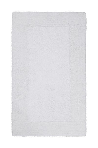 Badteppich Weiß Finn WECONhome Basics 80x150 cm