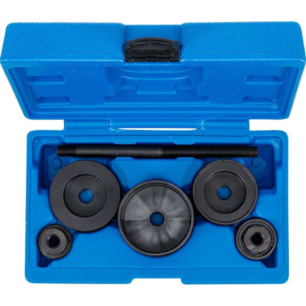 Werkzeugsatz mit Lagertrennvorrichtung und Abziehvorrichtung in einer blauen Box