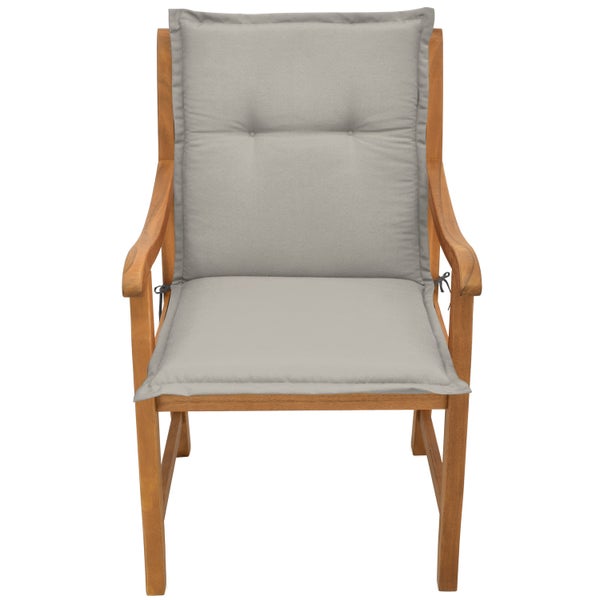 Beautissu Loft NL Niederlehner 100x50x6cm Hellgrau (4tlg)