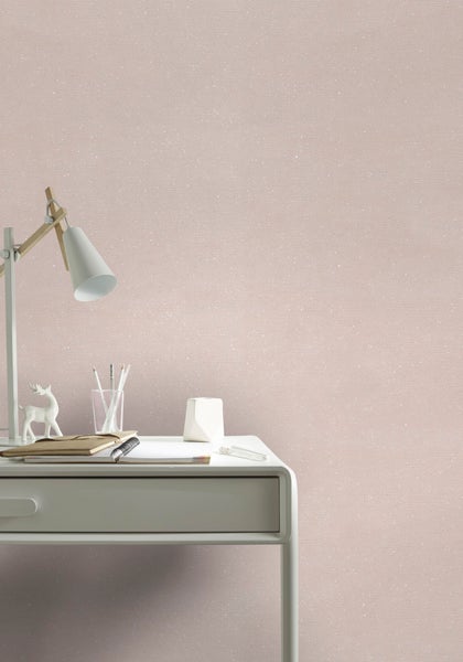 Vliestapeten Lynn Glitter Rosa