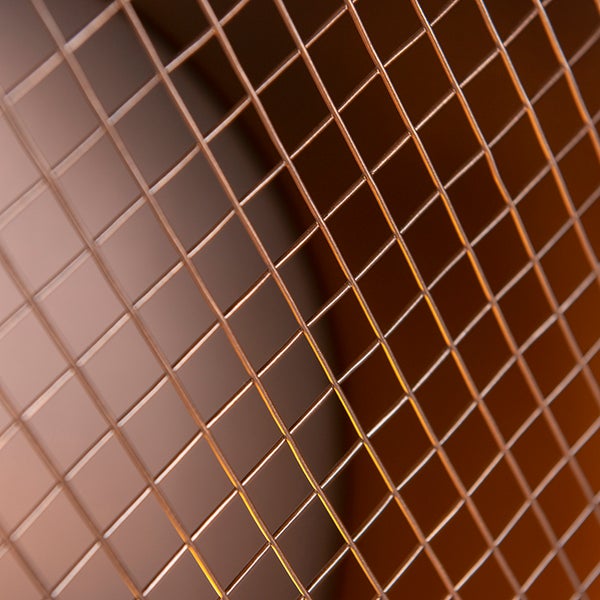 Nahaufnahme eines Mosaikfliesenmusters für Wand- und Bodengestaltung