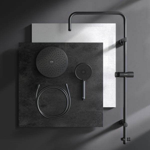 Duschset mit Kopfbrause, Handbrause und Brauseschlauch