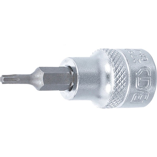 BGS Bit-Einsatz Antrieb Innenvierkant 10 mm (3/8) T-Profil (für Torx) T10 - 2760