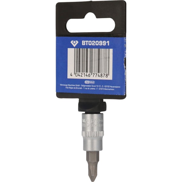 BGS Werkzeugkoffer mit Bits, Nüssen und Schraubendrehern