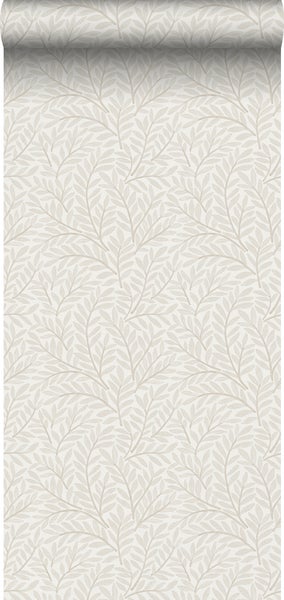 Rolle Tapete mit Blättermuster