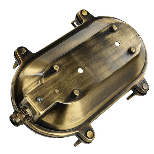 Ovale Schiffslampe für den Aussenbereich