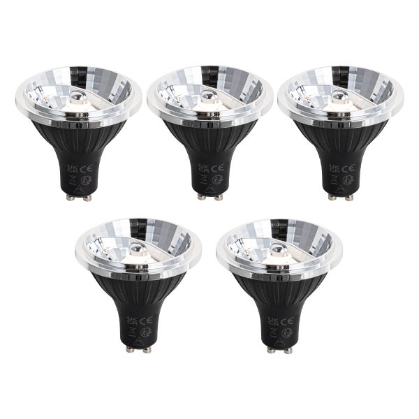 5er-Set GU10 3-Stufen-Dimmbare LED-Lampen 70mm 6,5W 600lm 2700K