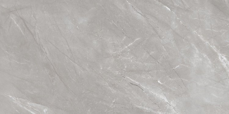 Graue Feinsteinzeugfliese mit Marmoroptik