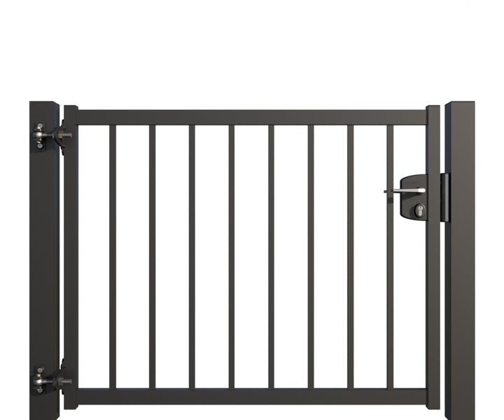 Metall Gartentor mit Schloss