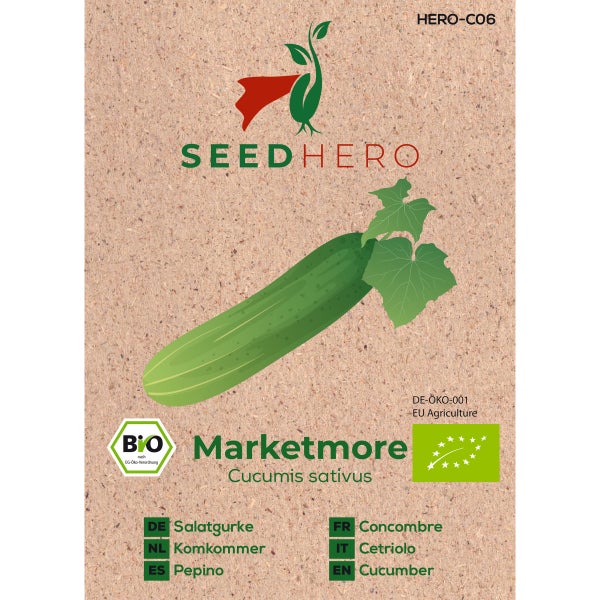 BIO Salatgurke Marketmore Samen von Seedhero