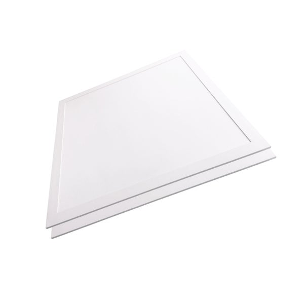 Quadratische LED Panel Deckenleuchte für eine flächige Raumausleuchtung