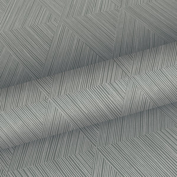 Tapete mit geometrischem Streifenmuster