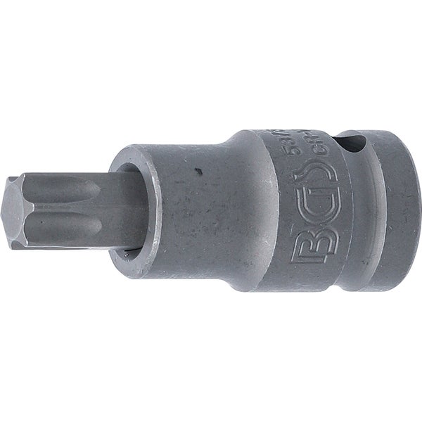 BGS Kraft-Bit-Einsatz Antrieb Innenvierkant 12,5 mm (1/2) T-Profil (für Torx) T55 - 5375