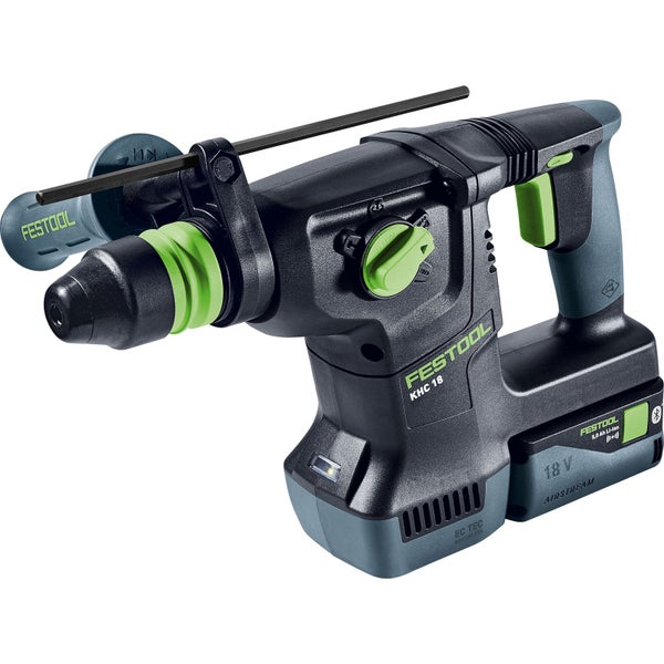 Festool Akku-Bohrhammer mit Zusatzhandgriff