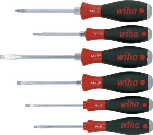 Wiha Schraubendrehersatz 530 ZK6 6tlg. Schlitz / PZD - 21251