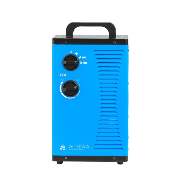 Allegra Bautrockner mit 3 Kilowatt Leistung
