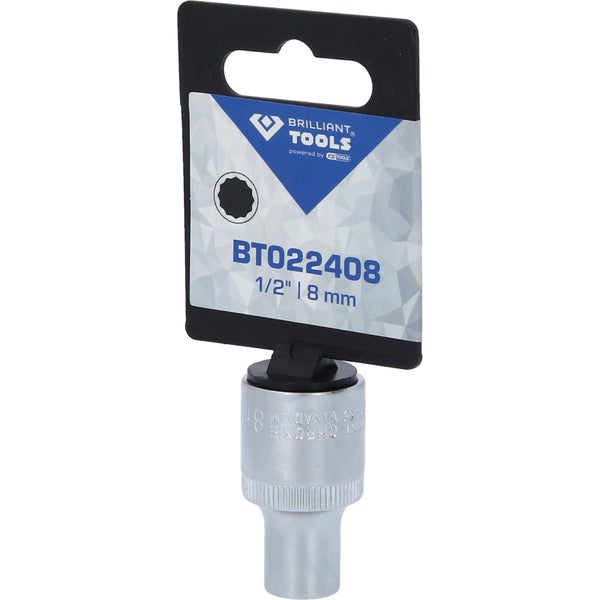 Brilliant Tools Steckschlüssel 1/2 Zoll 8 mm