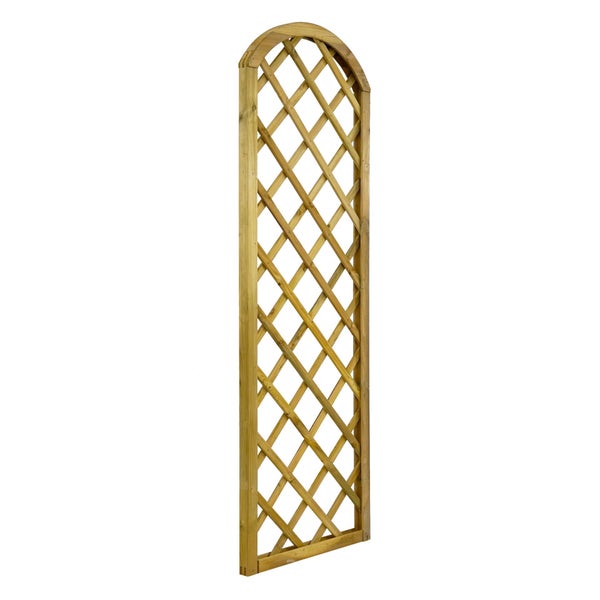 Holz Rankgitter mit Bogen