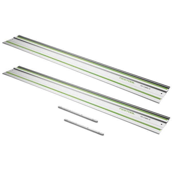 Festool FS 1080/2 Set 2x Führungsschiene 1080 mm ( 2x 491504 ) + 2x Verbindungsstück FSV ( 2x 482107 )