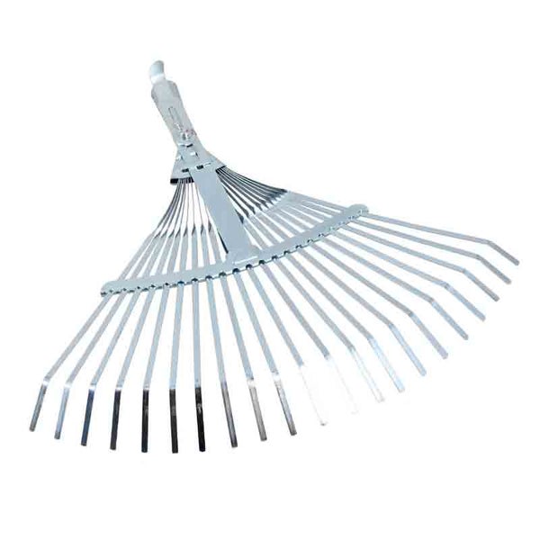 Laubbesen 21 Zinken (verzinktes Metall, verstellbar)
