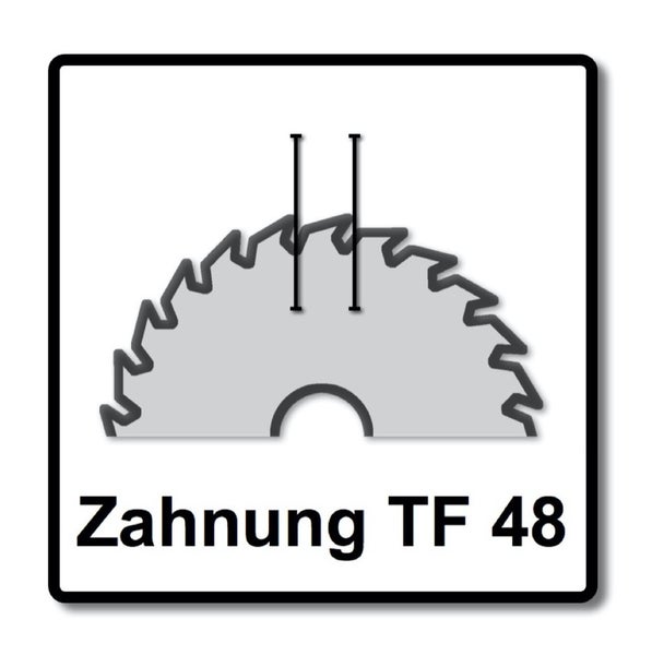 Festool Spezial Kreissägeblatt Set 2x HW 160 x 2,2 x 20 mm TF48 160 mm ( 2x 496308 ) 48 Zähne