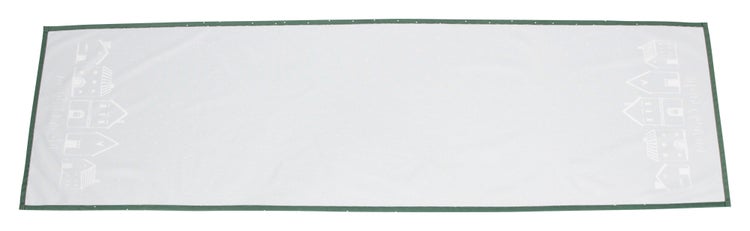 FRANK FLECHTWAREN | Tischläufer Winterdorf, POLYESTER, 40 x 140 cm