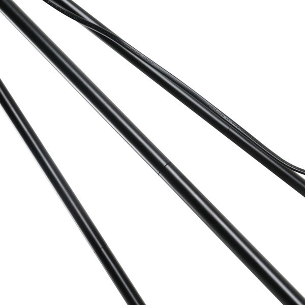 HOMCOM Stehlampe, 37x37x152cm, Metall, Schwarz