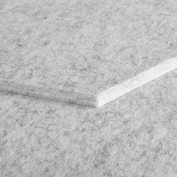 Home Deluxe Akustikplatten Hexagon selbstklebend SILENT - Hellgrau, 15er Set | Schallschutzplatten, Wanddekoration, Schallabsorber, Akustik Paneel