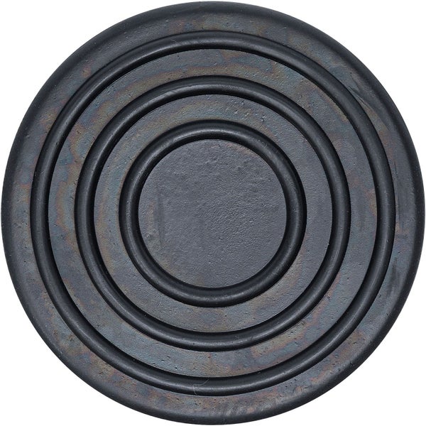 Runde Gummidichtung mit konzentrischen Ringen