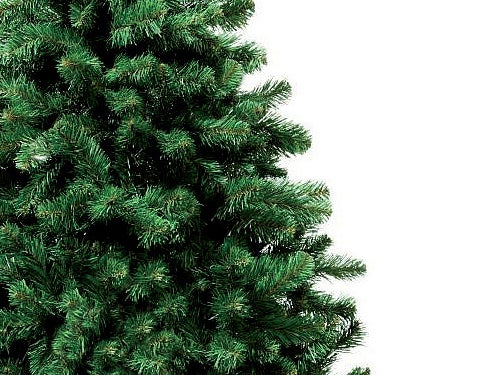 Künstlicher Weihnachtsbaum Narnie 210cm, Tannenbaum Christbaum Kunstbaum Dekobaum mit Metallständer
