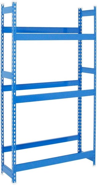 PROREGAL Getränkekistenregal Getränkeregal Big Camel HxBxT 180x100x30 cm Blau