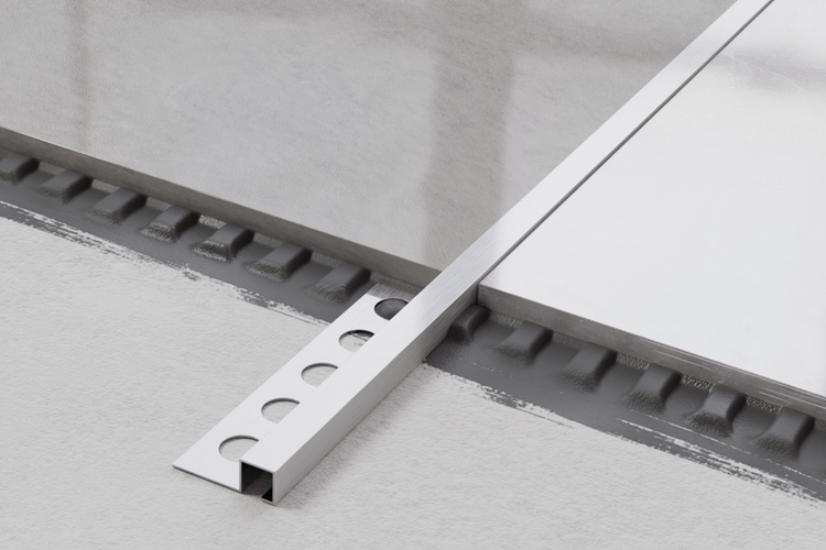 Fliesen Abschlussprofil aus Metall