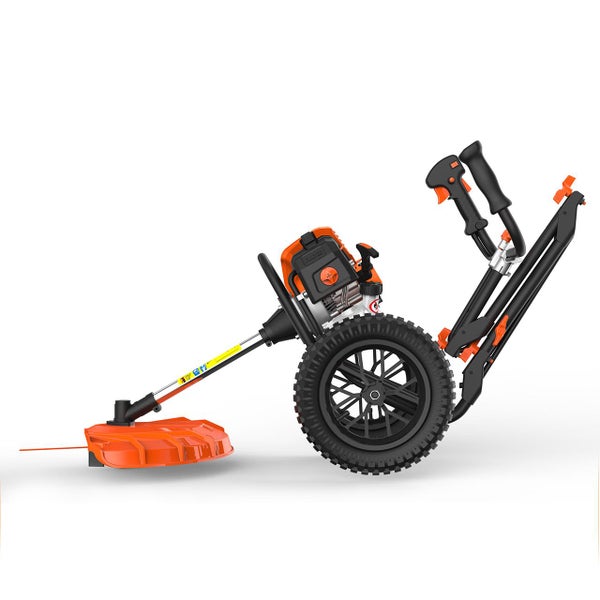 FUXTEC Benzin Motorsense FX-FSR162 - 62ccm | 13,6kg | 320 mm | Rasentrimmer 3,5PS | 2-Takt Freischneider | 2,6kW | 850ml