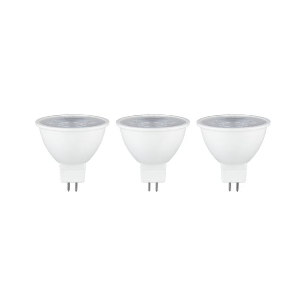 Standard 12V LED Reflektor GU5,3 3er-Set 3x450lm 3x6W 2700K Weiß