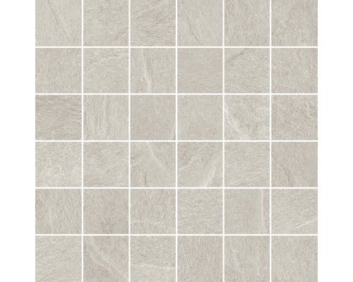 Feinsteinzeug Mosaik Lavik Almond 30X30cm