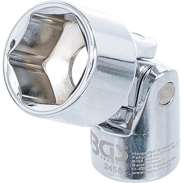 BGS Kardangelenk-Einsatz Sechskant Antrieb Innenvierkant 10 mm (3/8) SW 18 mm - 2458