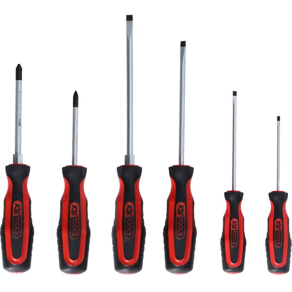 Schraubendreher Set von KS Tools mit Schlitz- und Kreuzschlitzschraubendrehern