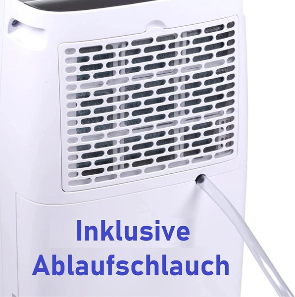 JUNG DOMAIR Luftentfeuchter 185W – Elektrischer Raumentfeuchter, Extra Leise, Entfeuchter für Räume bis 200m³, Ideal für Schlafzimmer, Wohnzimmer, Timer-Funktion, Entfeuchter mit 12L täglicher Kapazität