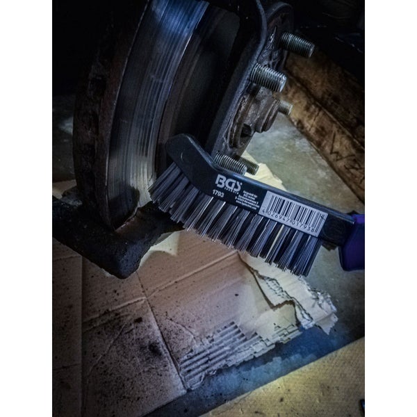 BGS Technic Drahtbürste zur Reinigung von Bremsen