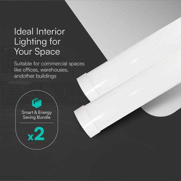 Zwei LED Röhren für die Innenbeleuchtung
