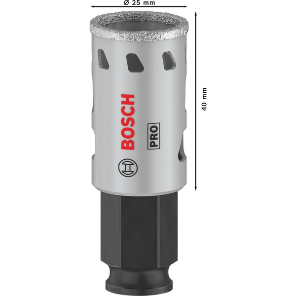 Bosch Pro Lochsäge mit 25 Millimeter Durchmesser und 40 Millimeter Länge
