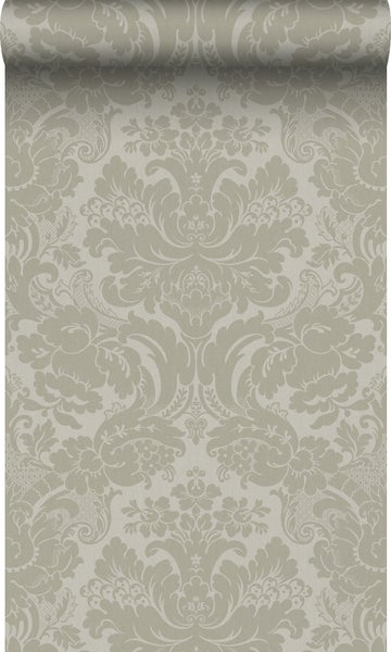 Origin Wallcoverings Tapete Ornamente Hellbraun - 53 cm x 10,05 m - 347034