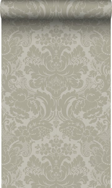 Origin Wallcoverings Tapete Ornamente Hellbraun - 53 cm x 10,05 m - 347034