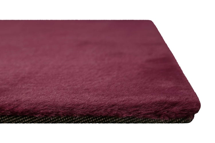 Teppich Violett kuschelig & flauschig Vita Homie Living 200x200 cm